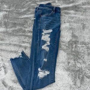 American Eagle Ripped Jeggings
